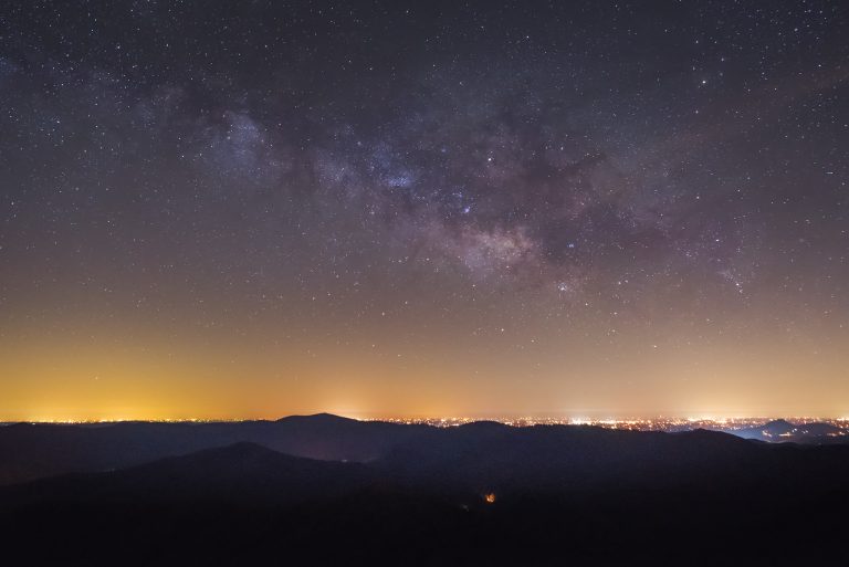 Chasing Milky Way in Georgia